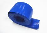Soft Surface Lay Flat Discharge Hose 2 Bar To 15 Bar Working Pressure