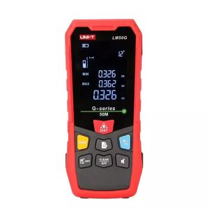Quality Outdoor Laser Distance Measuring Tool Length Meter UNI-T LM50G 50M wholesale
