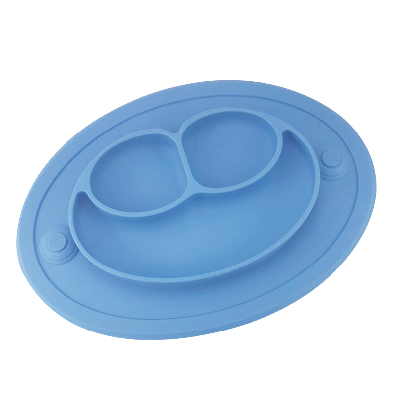 Foldable Plates And Bowl Silicone Baby Products No Harm To Human Body