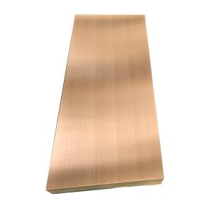 Quality Custom Copper Brass Sheet Plate Mill Polished 5mm Thick 2500mm wholesale