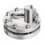 Explosion - Proof Sanitary Flanged Sight Glass For Tanks 10 Bar