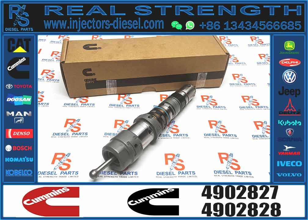 Truck tractor excavator diesel engine spare part QSK23 QSK60 QSK19 6D170 fuel injector 4902827 4077076 4062090