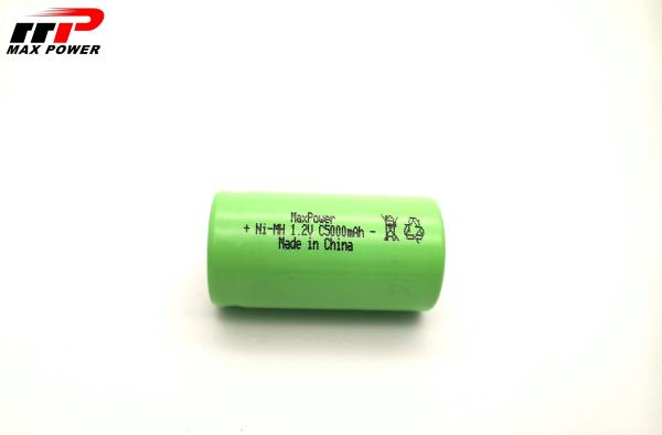 Cheap 500 cycles Power Tools C5000mAh 1.2V NIMH Rechargeable Batteries UL CE KC for sale