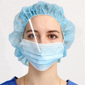 Quality Anti Bacteria Hygiene Face Mask , Easy Wearing Triple Layer Mask With Shield wholesale