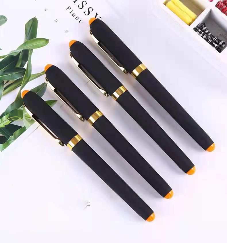 Customized Color Business Black Pen for Office Advertising Customization