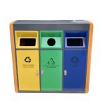 Outdoor Furniture Wasre Trash Decorative Container Haoyida Garbage Bin Outdoor
