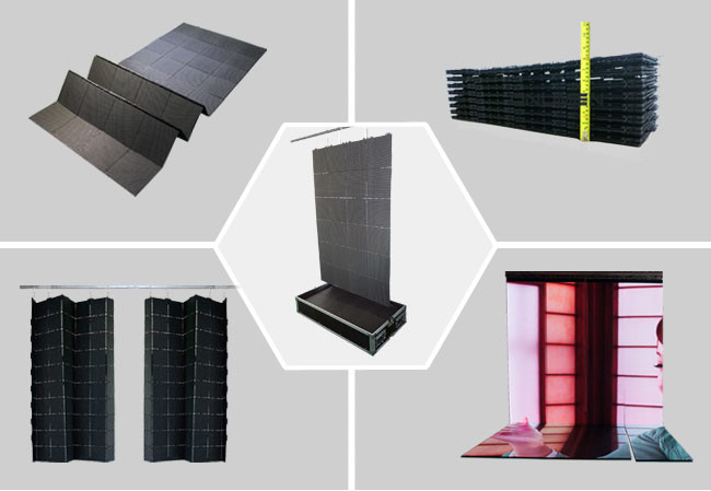 6000Nits Slim Outdoor Advertising LED Display Screen Rentals With DVI Graphics card