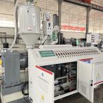 250kgs/H-300kgs/H Twin Screw Extrusion Machine Conical Double Screw Extruder