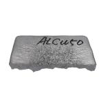 Aluminum Alloy Parts Copper Master Alloy Copper Aluminum Alloy AlCU50 Middle