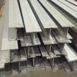 Welded Stainless Steel H Beam / SS Beams UNS S32100 321 1.4541 Heat Resistant