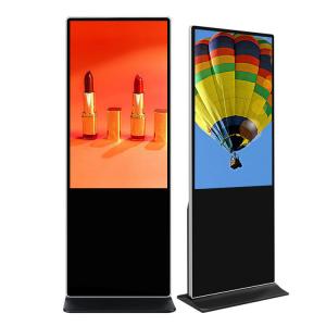 Quality Free Standing 55 Inch Interactive Digital Signage Totem Full HD 1080P LCD Monitor wholesale