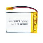 1500mAh 3.7 V Li Polymer Battery PL853450 Overcharge Protection