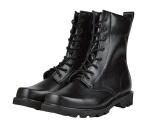 Genuine Leather Military Boots In Black And Durable Design