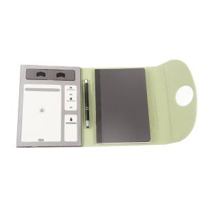 Quality Phone Holder Wireless Charging Notebook PU Leather Organizer wholesale