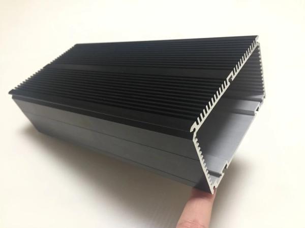 Large Diameter Aluminium Heat Sink Profiles Industrial Aluminium Heatsink