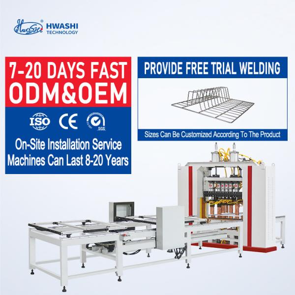 Hwashi Corrosion-Resistant and Load-Bearing Automatic Wire Shelf Welding Machine