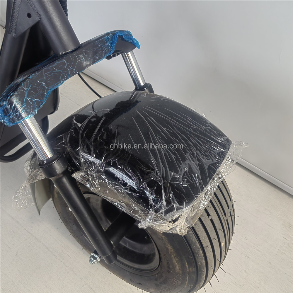 18 inch Adult Unisex Chopper Electric Scooter with Rear Hub Motor and Single Speed
