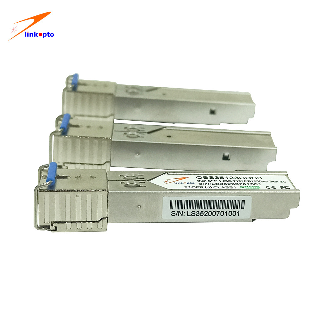 1.25G 40KM Module Cisco BIDI SFP Modules Single fiber Supply High Performance