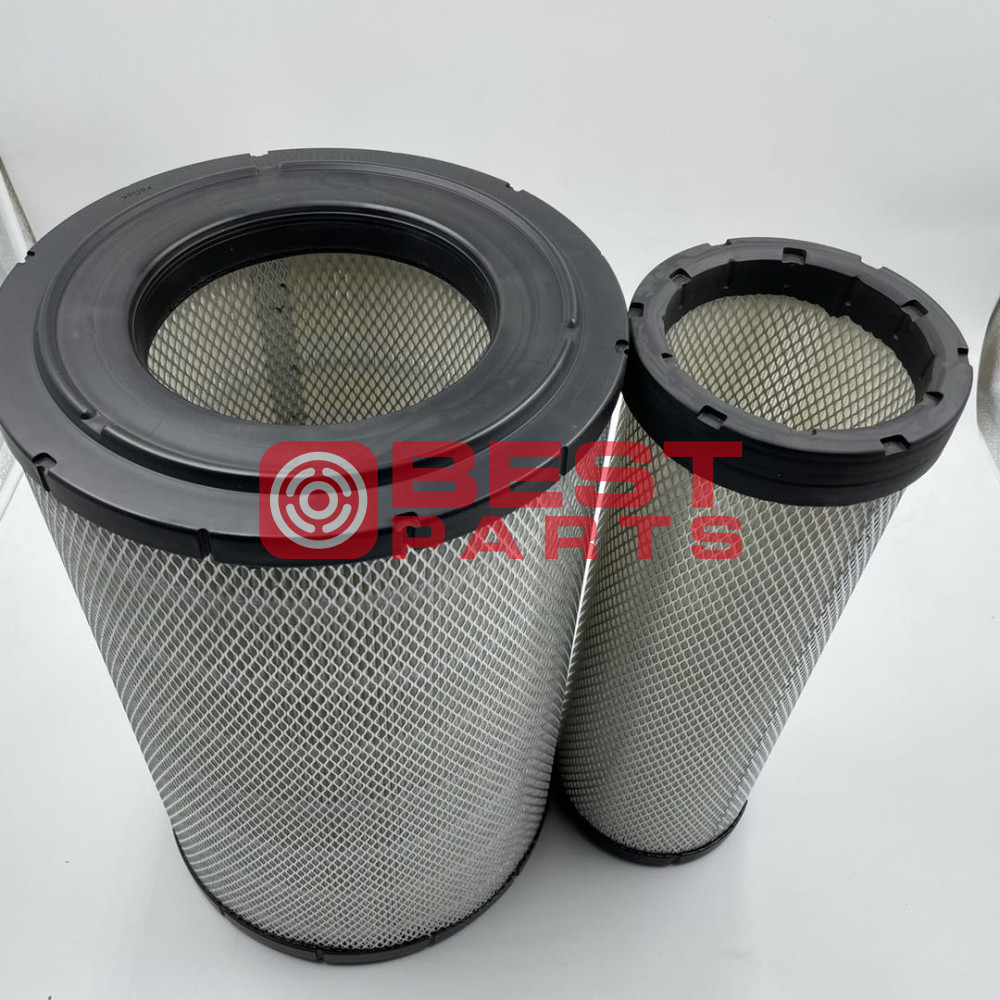 Machinery Spare Parts Excavator Air Filter A-5549 AF25125M For SAKURA K2833PU K2833