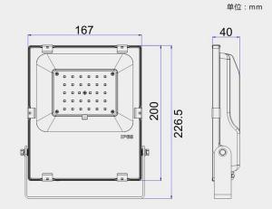 Quality Commercial LED Flood Lights Ultra Slim 30Wattage High Strength Tempered Glass wholesale