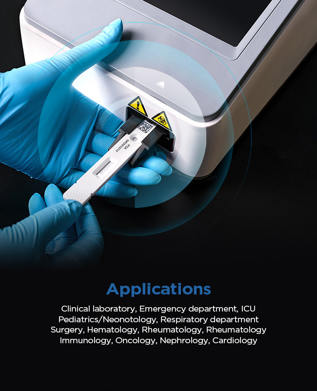FIA Quantitative PSA Rapid Test Kit Dry Fluoroimmunoassay Analyser