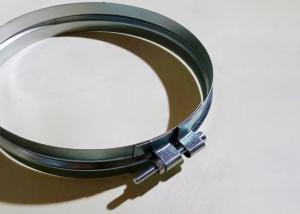 Quality Wide Ring Galvanized Carbon Steel Pipe Havc Duct Pipe Clamp ，Galvanized Pipe Clamp wholesale