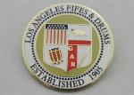 Los Angeles Fifes & Drums Imitation Hard Enamel Lapel Pin, Customized Hard