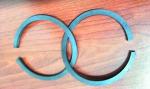 500GS To 1800GS SmFeN Flexible Rubber Magnet Sliver Gray Motor Magnetic Strip