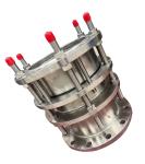 DN65-3200mm SS316L stainless steel double flange metal expansion joint