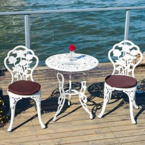 Quality 3pcs Cast Aluminum Patio Set Waterproof Aluminium Outdoor Dining Set wholesale