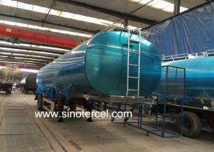 Quality Semi Vac Trailer Fuel Tank Semi Trailer With Customized Logo wholesale