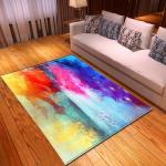 Nonslip Living Room Floor Carpets square Bedroom Floor Mat OEM