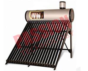 Quality 0.5 Bar High Powered Pre Heated Solar Water Heater Rooftop With Feeding Tank wholesale