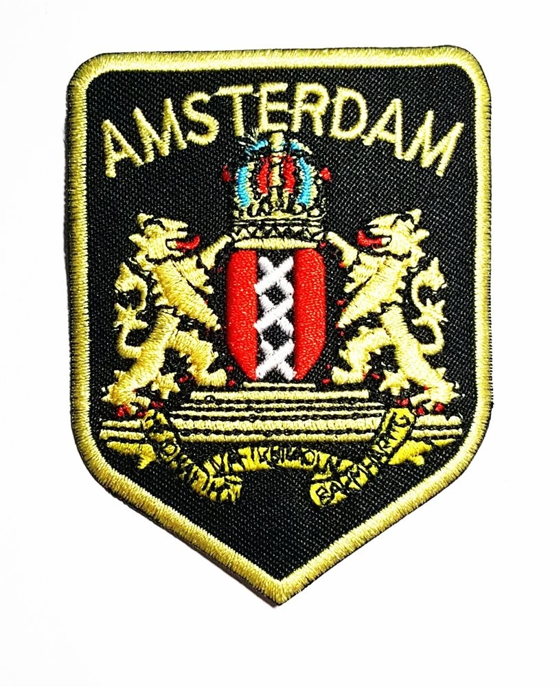 Sew On Custom Woven Badges Merrow Border Embroidery Nasa Badge