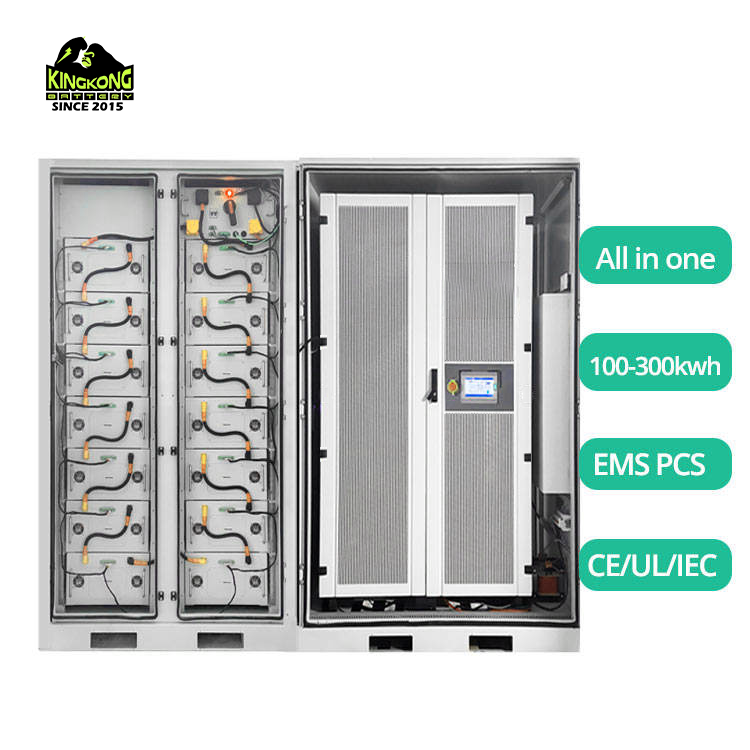 200kw 300kw 200kwh 500kw Solar Battery 150kw 6m PV Cable Hybrid Energy Storage System