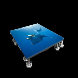 Quality SMD Wedding Floor LED Display Screen Indoor Studio Stage Interactive P3.91 wholesale