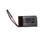 3.7V Lithium Polymer Battery Cell LP301525 For Baby Monitor