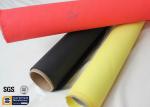 Yellow Acrylic Coated Fiberglass Fabric 0.43MM 15.6OZ Fire Fighting Blanket
