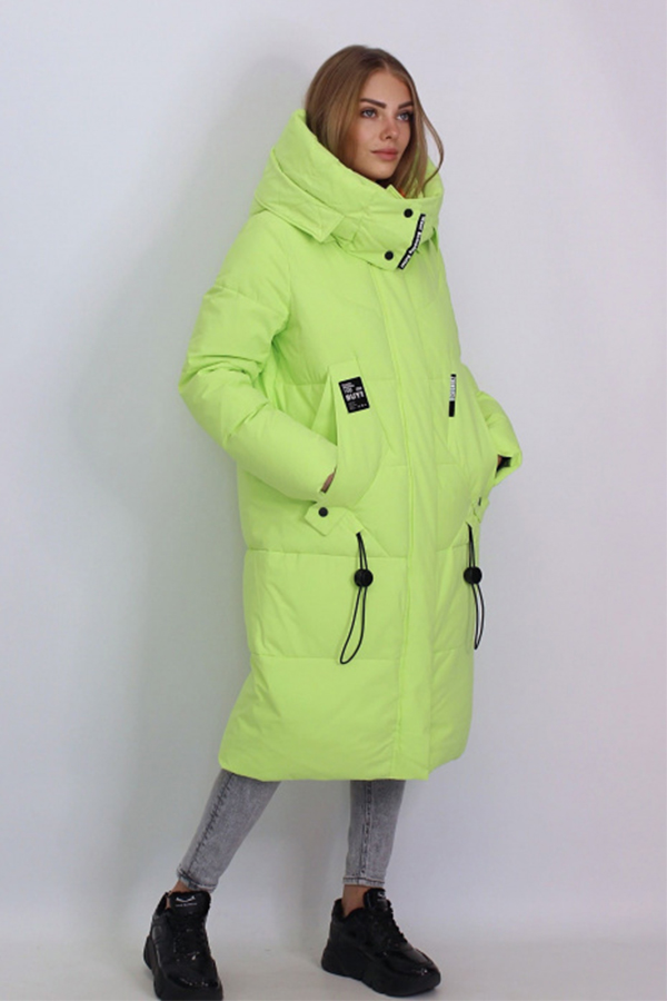 FODARLLOY Free shipping ladies warm hooded cotton padded clothes women oversize long down winter coat