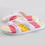 Waterproof Soft Bathroom Slippers Strap Casual Sandals Flat Slides No Slip Sole