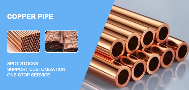 150mm Diameter Copper Pipe Made of Grade C1100 C1200 Raw Materials for and Affordable