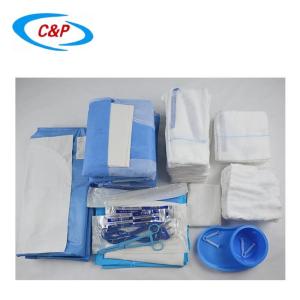 Quality Sterilized SMS C-Section Pack Non Woven Surgical Drapes For Cesarean Births wholesale