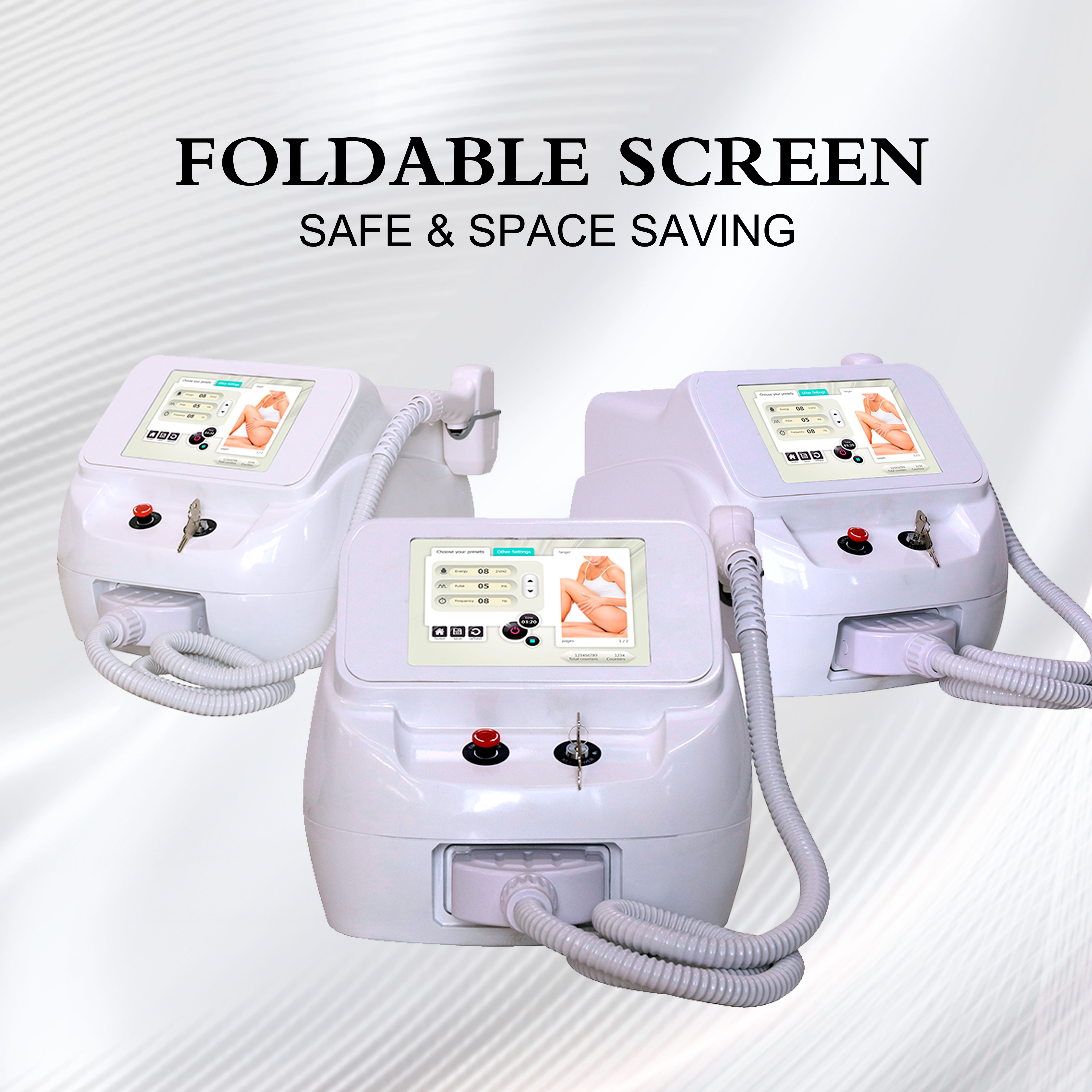 Professional Portable Hair Removal Laser Machine For Salon / Home