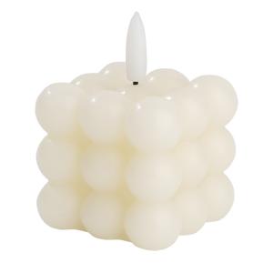 Quality LED Lanterns Paraffin Wax Cube Bubble LED Candle Modern Ambiance wholesale