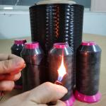 DuPont Kevlar Filament Twisted Ply Yarn 400D/3 Black Fire-Resistant Flame
