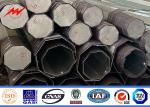 Transmission Line Steel Tubular Pole Galvanized 132kv 16m 14m 12m
