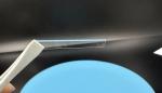Al2O3 Single Crystal Sapphire Glass Razor Blade Medical Sharp And Polished 38x4