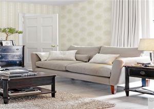 Quality Italy Style Vinyl Peel And Stick Wallpaper , Washable Textured Wallpaper wholesale