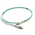 LC UPC-LC UPC Fiber Optic Patch Cord Multi Mode Simplex OM3 3.0mm Lzsh Cable