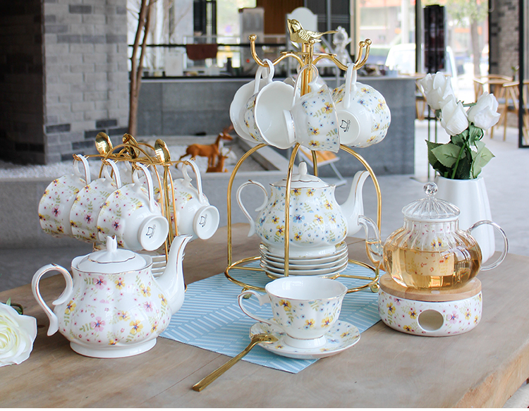 Serve Your Guests In Style With This Turkish Tea Set Includes Ceramic Cups And Saucer